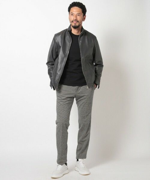 MEN'S BIGI / メンズビギ レザーブルゾン・ジャケット | クロームタンニングレザージャケット | 詳細3