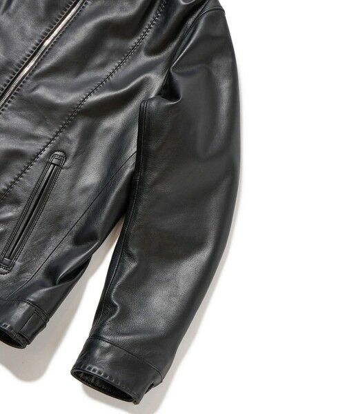 MEN'S BIGI / メンズビギ レザーブルゾン・ジャケット | クロームタンニングレザージャケット | 詳細11