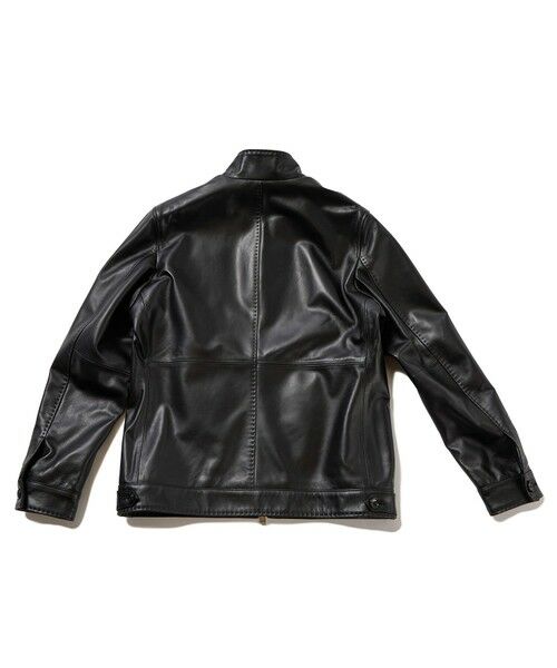 MEN'S BIGI / メンズビギ レザーブルゾン・ジャケット | クロームタンニングレザージャケット | 詳細14