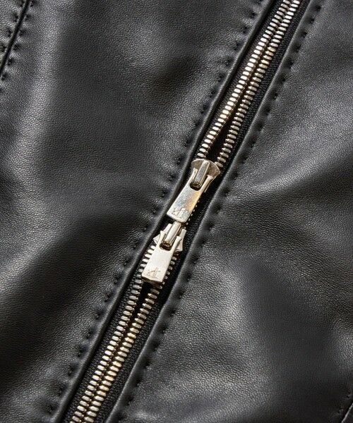 MEN'S BIGI / メンズビギ レザーブルゾン・ジャケット | クロームタンニングレザージャケット | 詳細17