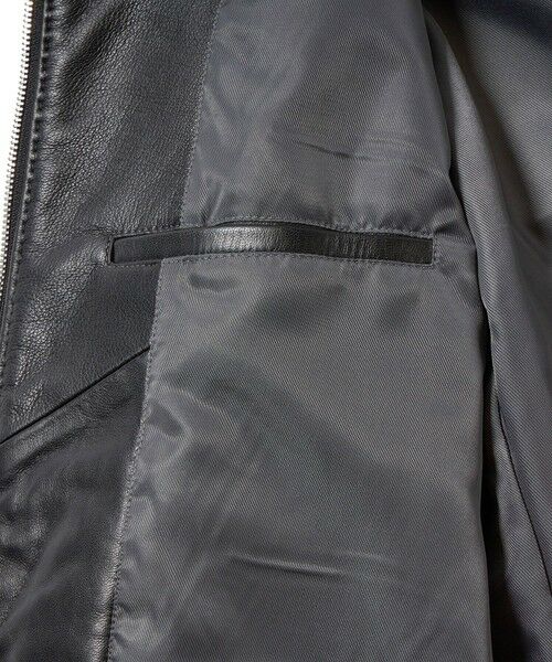 MEN'S BIGI / メンズビギ レザーブルゾン・ジャケット | クロームタンニングレザージャケット | 詳細20
