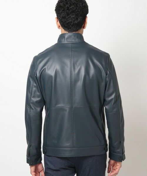 MEN'S BIGI / メンズビギ レザーブルゾン・ジャケット | クロームタンニングレザージャケット | 詳細25