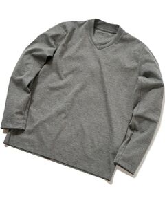 MEN'S BIGI / メンズビギ Tシャツ | 【ACTIVE TAILOR】シルケットスムースVネックロングTシャツ