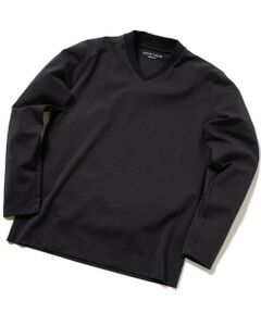 MEN'S BIGI / メンズビギ Tシャツ | 【ACTIVE TAILOR】シルケットスムースVネックロングTシャツ