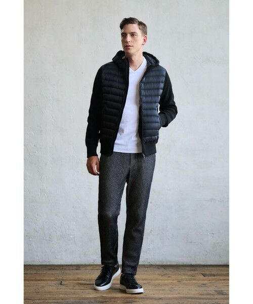 MEN'S BIGI / メンズビギ Tシャツ | 【ACTIVE TAILOR】シルケットスムースVネックロングTシャツ | 詳細4