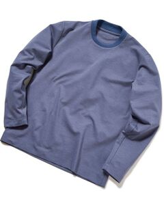 MEN'S BIGI / メンズビギ Tシャツ | 【ACTIVE TAILOR】シルケットスムースクルーネックロングTシャツ