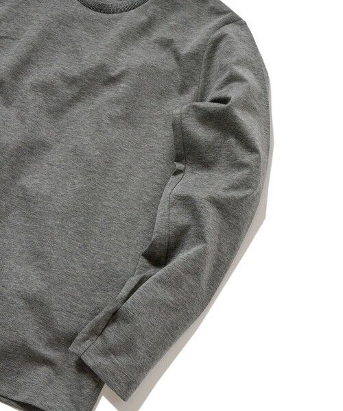 MEN'S BIGI / メンズビギ Tシャツ | 【ACTIVE TAILOR】シルケットスムースクルーネックロングTシャツ | 詳細8