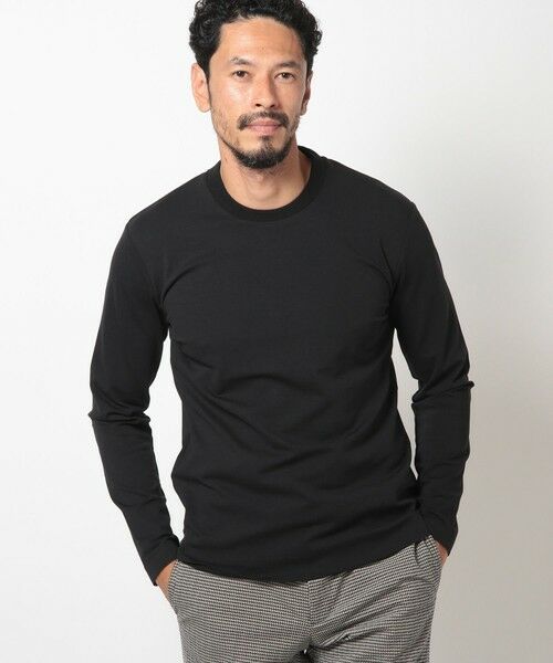 MEN'S BIGI / メンズビギ Tシャツ | 【ACTIVE TAILOR】シルケットスムースクルーネックロングTシャツ | 詳細11