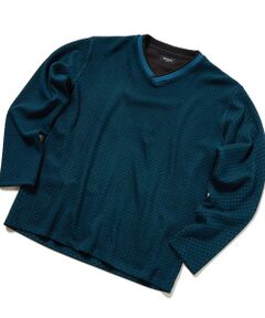 MEN'S BIGI / メンズビギ Tシャツ | フクレジャカードVネックカットソー