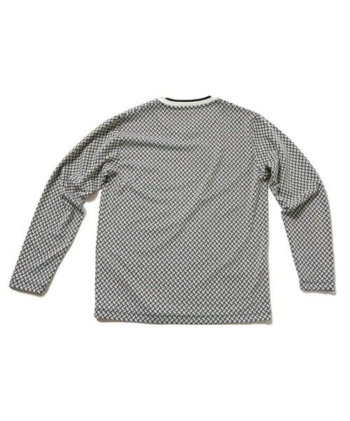 MEN'S BIGI / メンズビギ Tシャツ | フクレジャカードVネックカットソー | 詳細6