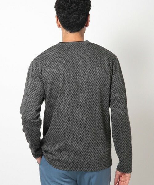 MEN'S BIGI / メンズビギ Tシャツ | フクレジャカードVネックカットソー | 詳細9