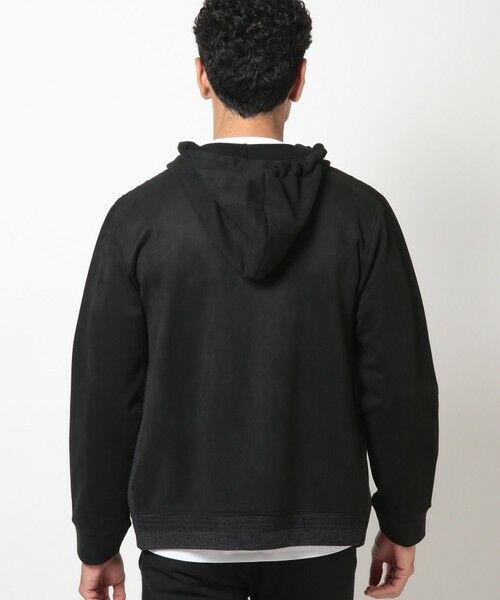 MEN'S BIGI / メンズビギ スウェット | ニットコンビパーカ | 詳細12