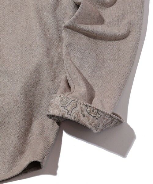 MEN'S BIGI / メンズビギ ポロシャツ | ピケスエードカットシャツ | 詳細5