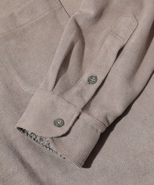 MEN'S BIGI / メンズビギ ポロシャツ | ピケスエードカットシャツ | 詳細9