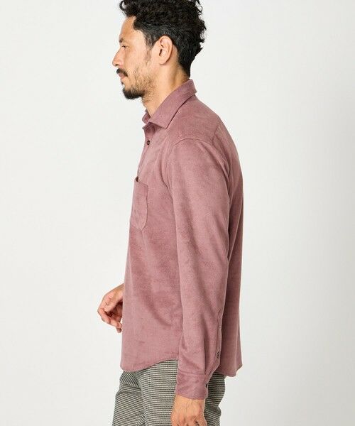 MEN'S BIGI / メンズビギ ポロシャツ | ピケスエードカットシャツ | 詳細13