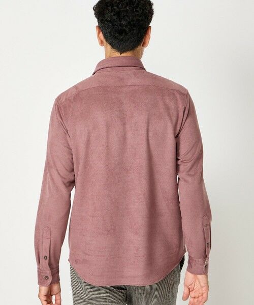 MEN'S BIGI / メンズビギ ポロシャツ | ピケスエードカットシャツ | 詳細14