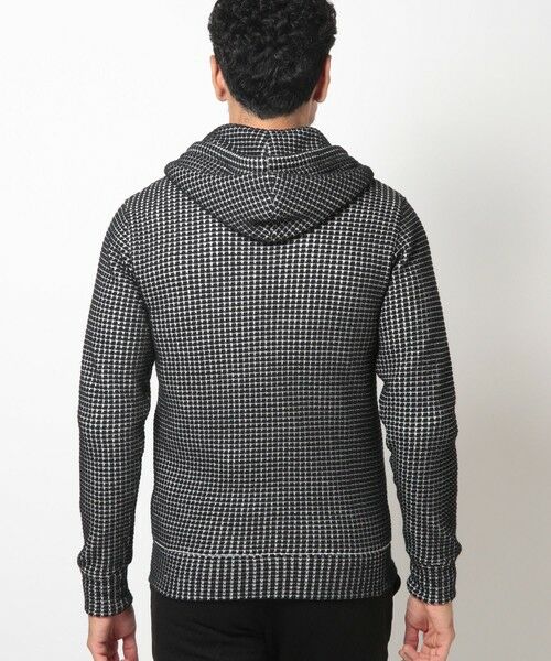 MEN'S BIGI / メンズビギ スウェット | 【Seagreen/シーグリーン】ビッグワッフルパーカ | 詳細3