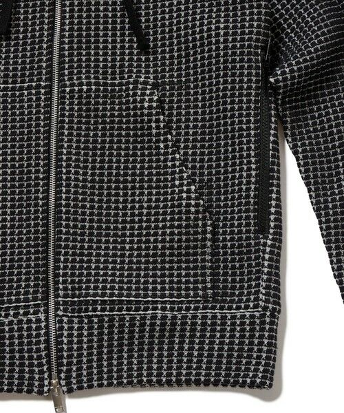 MEN'S BIGI / メンズビギ スウェット | 【Seagreen/シーグリーン】ビッグワッフルパーカ | 詳細9