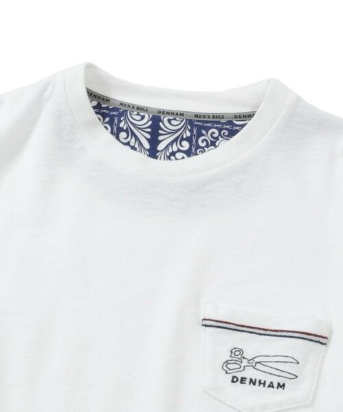 MEN'S BIGI / メンズビギ Tシャツ | 【DENHAM/デンハム】オーガニック ミニパイルポケットＴシャツ | 詳細3