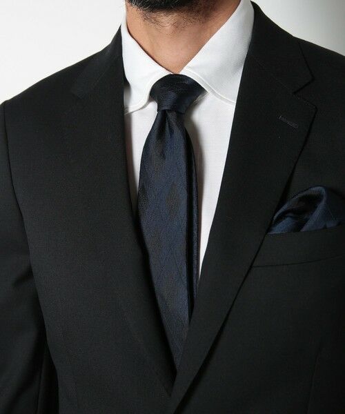 MEN'S BIGI / メンズビギ ネクタイ | アーガイル柄シルクネクタイ | 詳細7