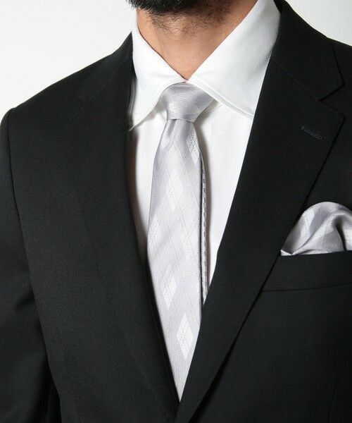 MEN'S BIGI / メンズビギ ネクタイ | アーガイル柄シルクネクタイ | 詳細10