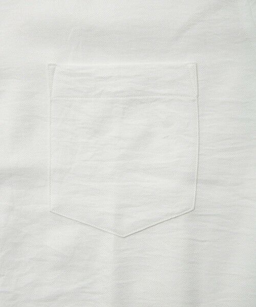 MEN'S BIGI / メンズビギ シャツ・ブラウス | メランジポリエステルホリゾンタルカラーシャツ | 詳細3