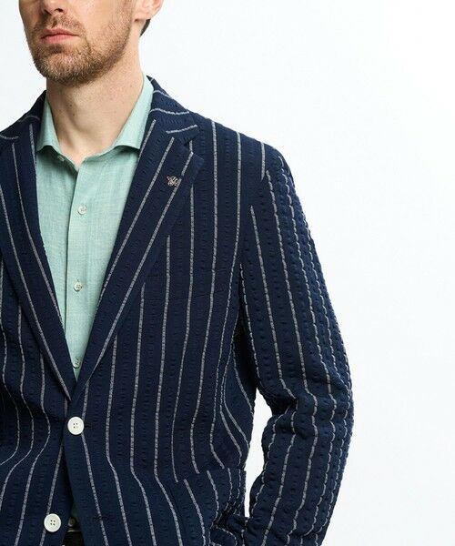 MEN'S BIGI / メンズビギ シャツ・ブラウス | メランジポリエステルホリゾンタルカラーシャツ | 詳細25