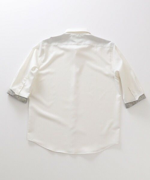 MEN'S BIGI / メンズビギ シャツ・ブラウス | オクシィジュエルストレッチ7分シャツ | 詳細5