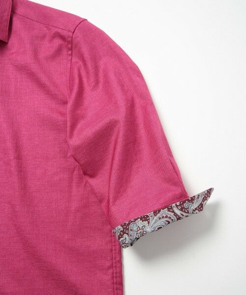 MEN'S BIGI / メンズビギ シャツ・ブラウス | オクシィジュエルストレッチ7分シャツ | 詳細10