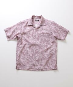 MEN'S BIGI / メンズビギ シャツ・ブラウス | オリジナルボタニカルプリント開襟シャツ