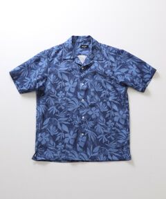 MEN'S BIGI / メンズビギ シャツ・ブラウス | オリジナルボタニカルプリント開襟シャツ