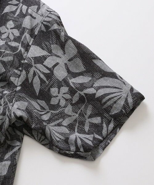 MEN'S BIGI / メンズビギ シャツ・ブラウス | オリジナルボタニカルプリント開襟シャツ | 詳細7