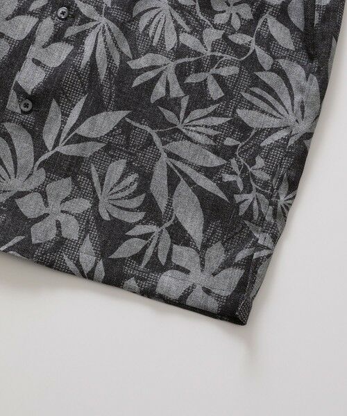 MEN'S BIGI / メンズビギ シャツ・ブラウス | オリジナルボタニカルプリント開襟シャツ | 詳細8