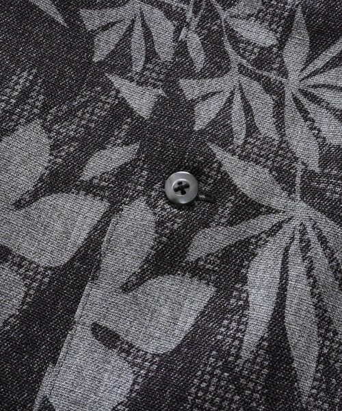 MEN'S BIGI / メンズビギ シャツ・ブラウス | オリジナルボタニカルプリント開襟シャツ | 詳細9