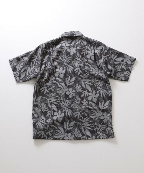 MEN'S BIGI / メンズビギ シャツ・ブラウス | オリジナルボタニカルプリント開襟シャツ | 詳細10