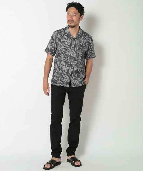 MEN'S BIGI / メンズビギ シャツ・ブラウス | オリジナルボタニカルプリント開襟シャツ | 詳細4