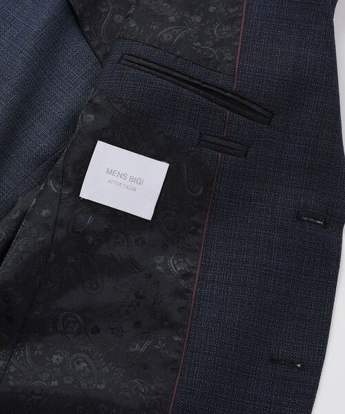MEN'S BIGI / メンズビギ テーラードジャケット | 【ACTIVE TAILOR】ミックスヤーン/ホップサックジャケット | 詳細12