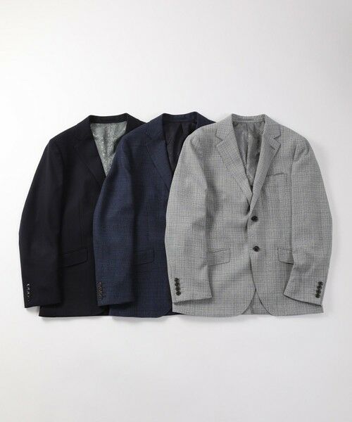MEN'S BIGI / メンズビギ テーラードジャケット | 【ACTIVE TAILOR】ミックスヤーン/ホップサックジャケット | 詳細14