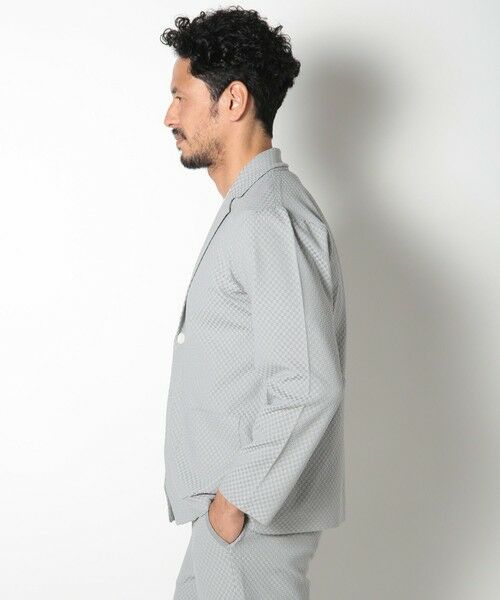 MEN'S BIGI / メンズビギ テーラードジャケット | ポリエステルエアリードッツテーラードジャケット | 詳細2