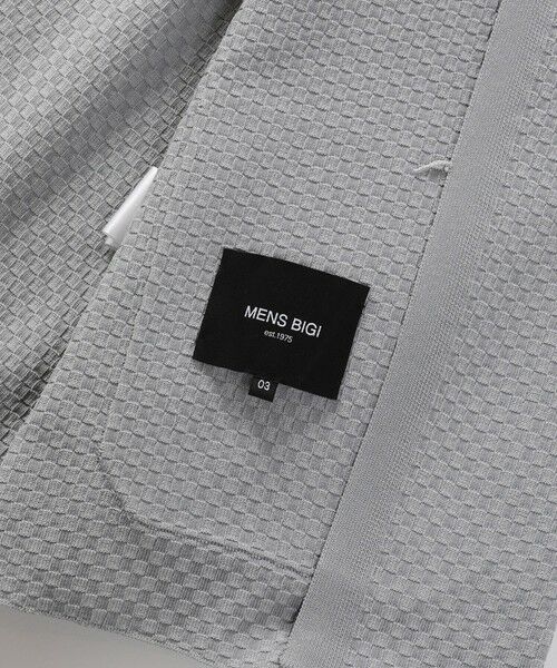 MEN'S BIGI / メンズビギ テーラードジャケット | ポリエステルエアリードッツテーラードジャケット | 詳細13