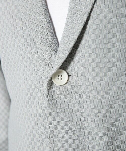 MEN'S BIGI / メンズビギ テーラードジャケット | ポリエステルエアリードッツテーラードジャケット | 詳細6