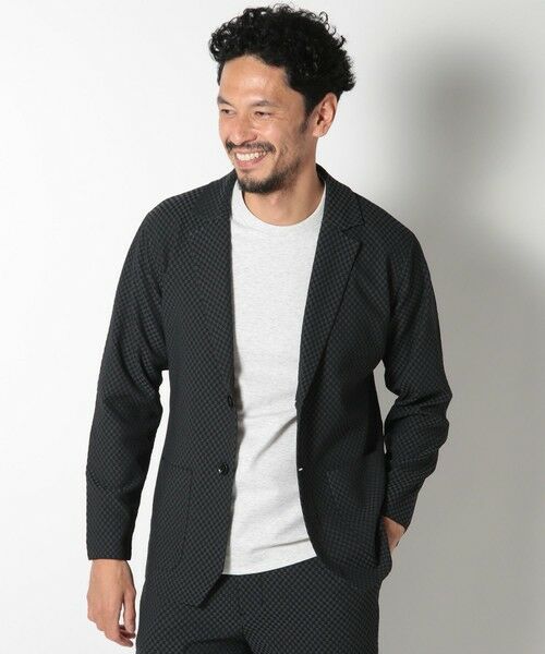 MEN'S BIGI / メンズビギ テーラードジャケット | ポリエステルエアリードッツテーラードジャケット | 詳細19