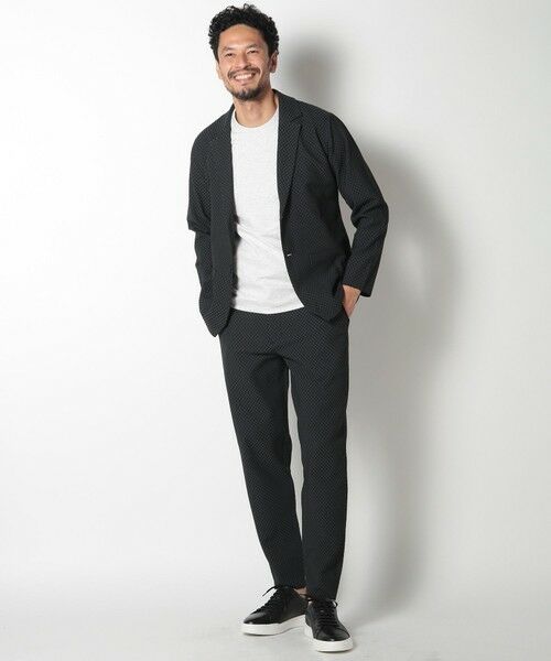 MEN'S BIGI / メンズビギ テーラードジャケット | ポリエステルエアリードッツテーラードジャケット | 詳細20