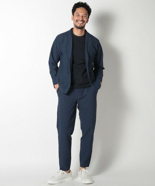 MEN'S BIGI / メンズビギ テーラードジャケット | ポリエステルエアリードッツテーラードジャケット | 詳細26