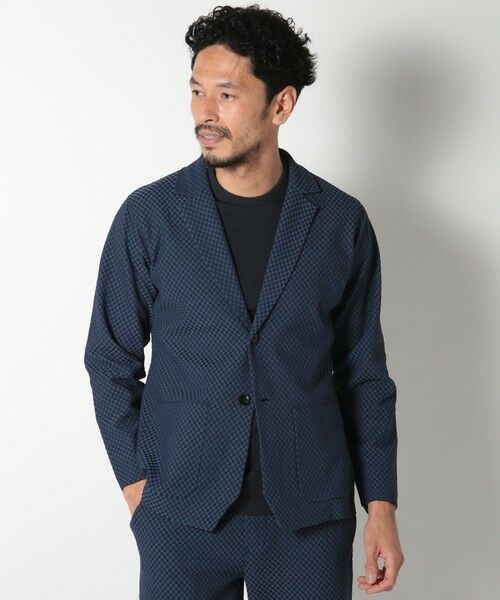 MEN'S BIGI / メンズビギ テーラードジャケット | ポリエステルエアリードッツテーラードジャケット | 詳細22