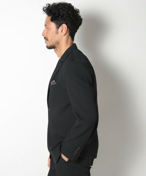 MEN'S BIGI / メンズビギ テーラードジャケット | ヘリンボーンストレッチジャケット | 詳細2