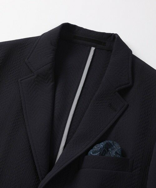 MEN'S BIGI / メンズビギ テーラードジャケット | ヘリンボーンストレッチジャケット | 詳細9