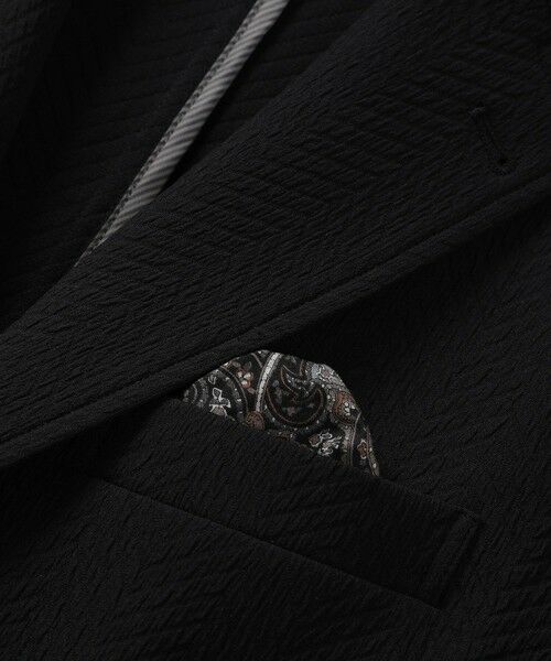 MEN'S BIGI / メンズビギ テーラードジャケット | ヘリンボーンストレッチジャケット | 詳細11