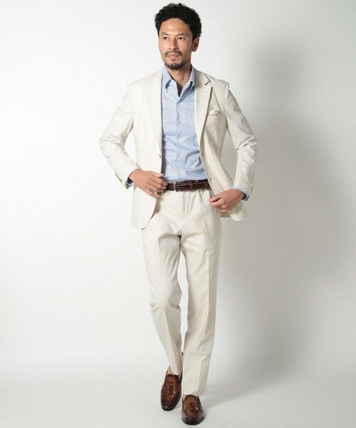 MEN'S BIGI / メンズビギ テーラードジャケット | 【ACTIVE TAILOR】ドビーストレッチテーラードジャケット | 詳細4