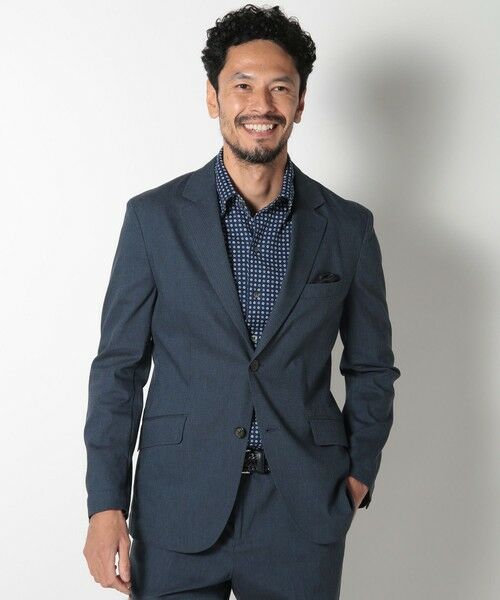 MEN'S BIGI / メンズビギ テーラードジャケット | 【ACTIVE TAILOR】ドビーストレッチテーラードジャケット | 詳細16